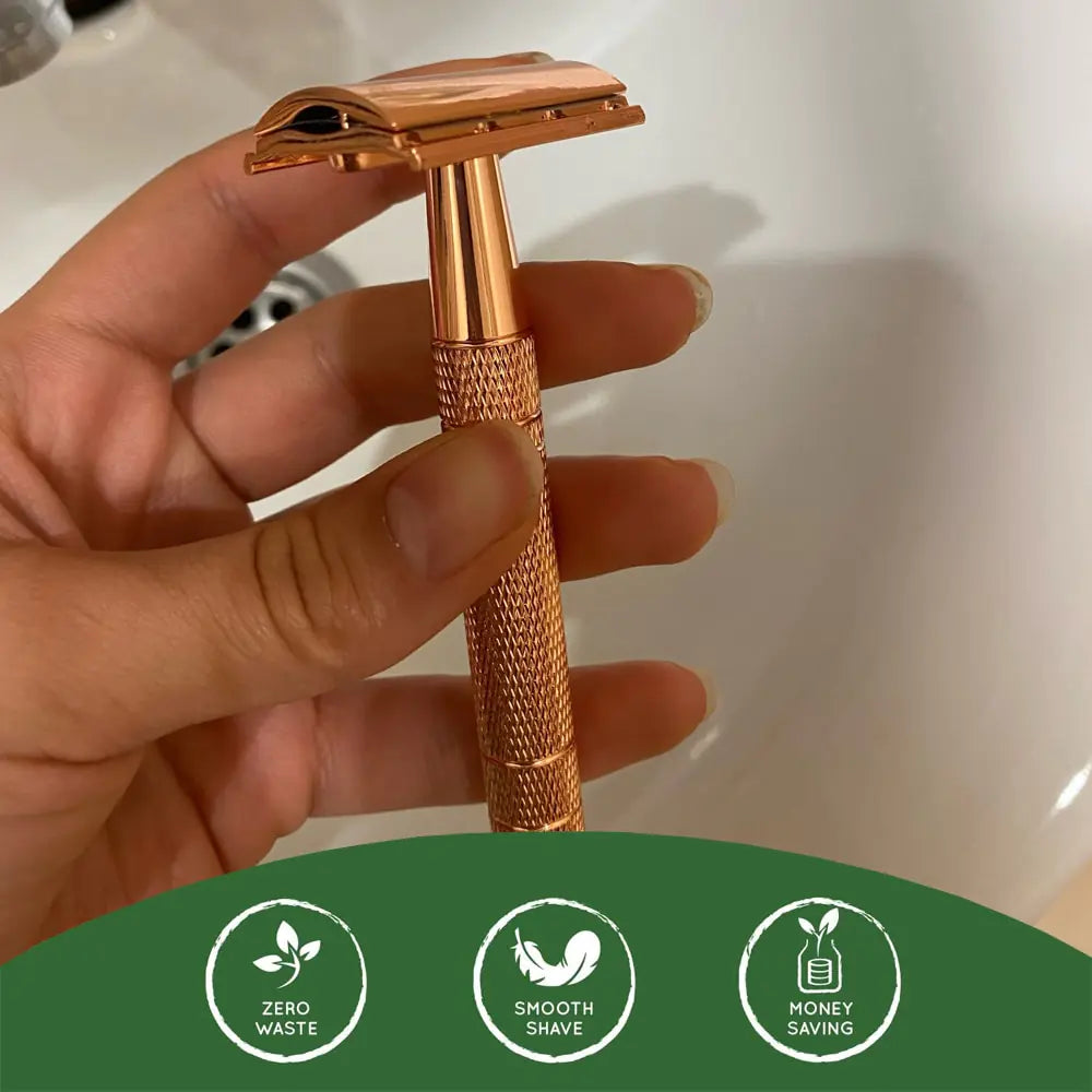 Rose Gold Double Edge Safety Razor